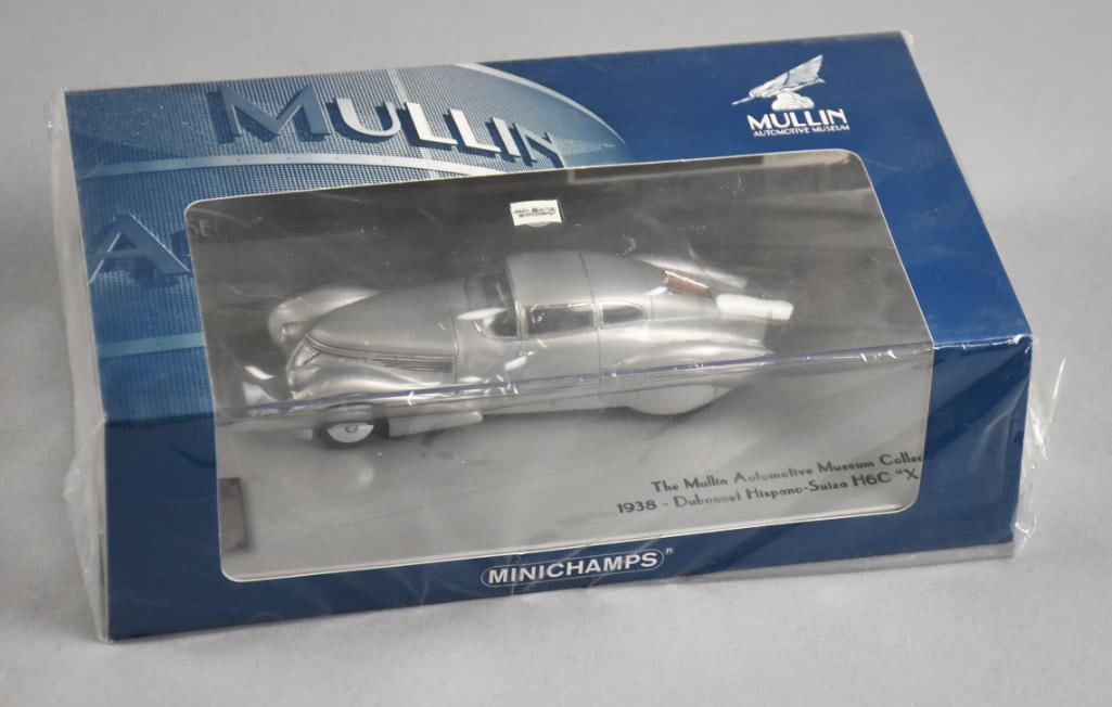 Minichamps 1938 Dubonnet Hispano-Suiza 1:43 Scale MIB-NOS: Lot is a Minichamps 1938 Dubonnet Hispano-Suiza 1:43 Scale MIB-NOS. Single owner collection from the largest toy collector on the West Coast.