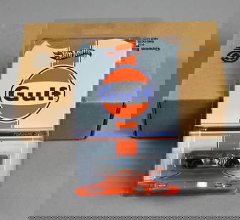 2013 Mattel Hot Wheels Gulf Porsche 917K LE 478/4000 NOS: Lot is a 2013 Mattel Hot Wheels Gulf Porsche 917K Limited Edition 478/4000 NOS. Single owner collection from the largest toy collector on the West Coast.