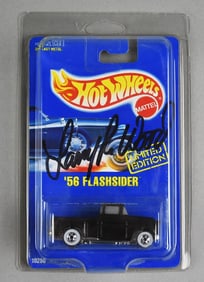 1991 Larry Wood Signed Mattel Hot Wheels '56 Flashsider-NOS