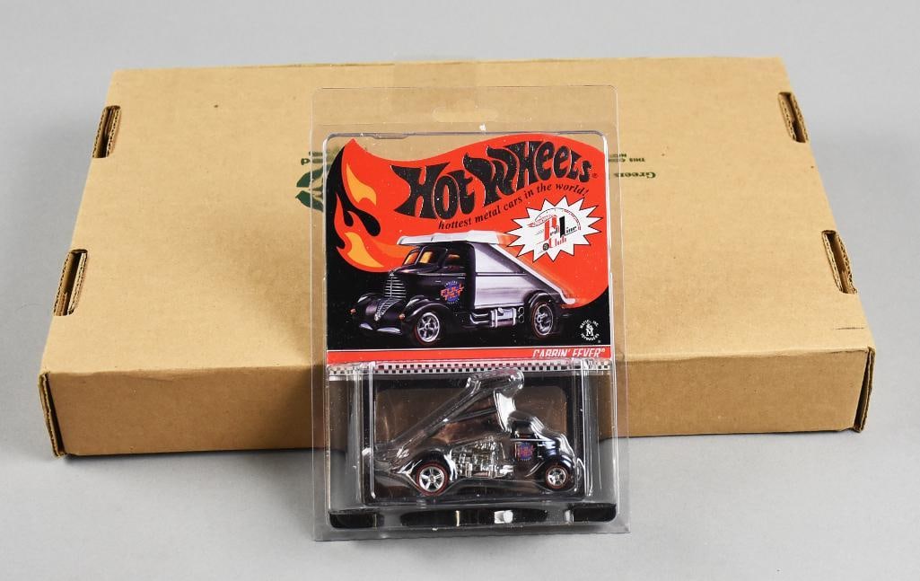 2012 Mattel Hot Wheels RLC Cabbin Fever Ltd Ed 2553/4000-NOS: Lot is a 2012 Mattel Hot Wheels Redline Club Cabbin Fever Limited Edition 2553/4000-NOS. Single owner collection from the largest toy collector on the West Coast.