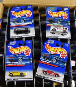 1990s Hot Wheels Factory Case, Large Assort.-MOC-NOS