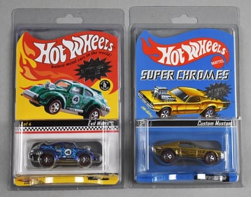 (2) 2000s Mattel Hot Wheels RLC PLUS Ltd Ed Die-Cast-MOC-NOS