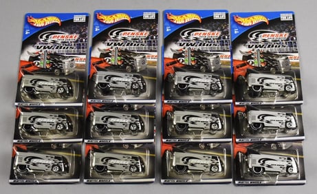 (12) 2001 Hot Wheels Penske VW Bus MOC-NOS