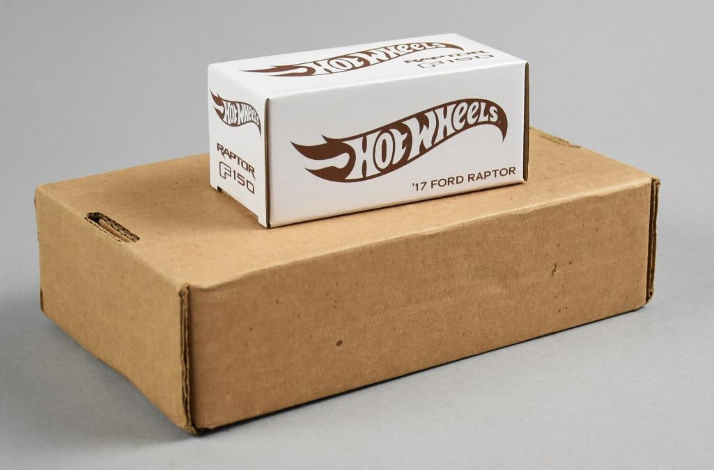 2021 Mattel Hot Wheels RLC '17 Ford Raptor-MIB-NOS: Lot is a 2021 Mattel Hot Wheels Redline Club '17 Ford Raptor MIB-NOS. Single owner collection from the largest toy collector on the West Coast.