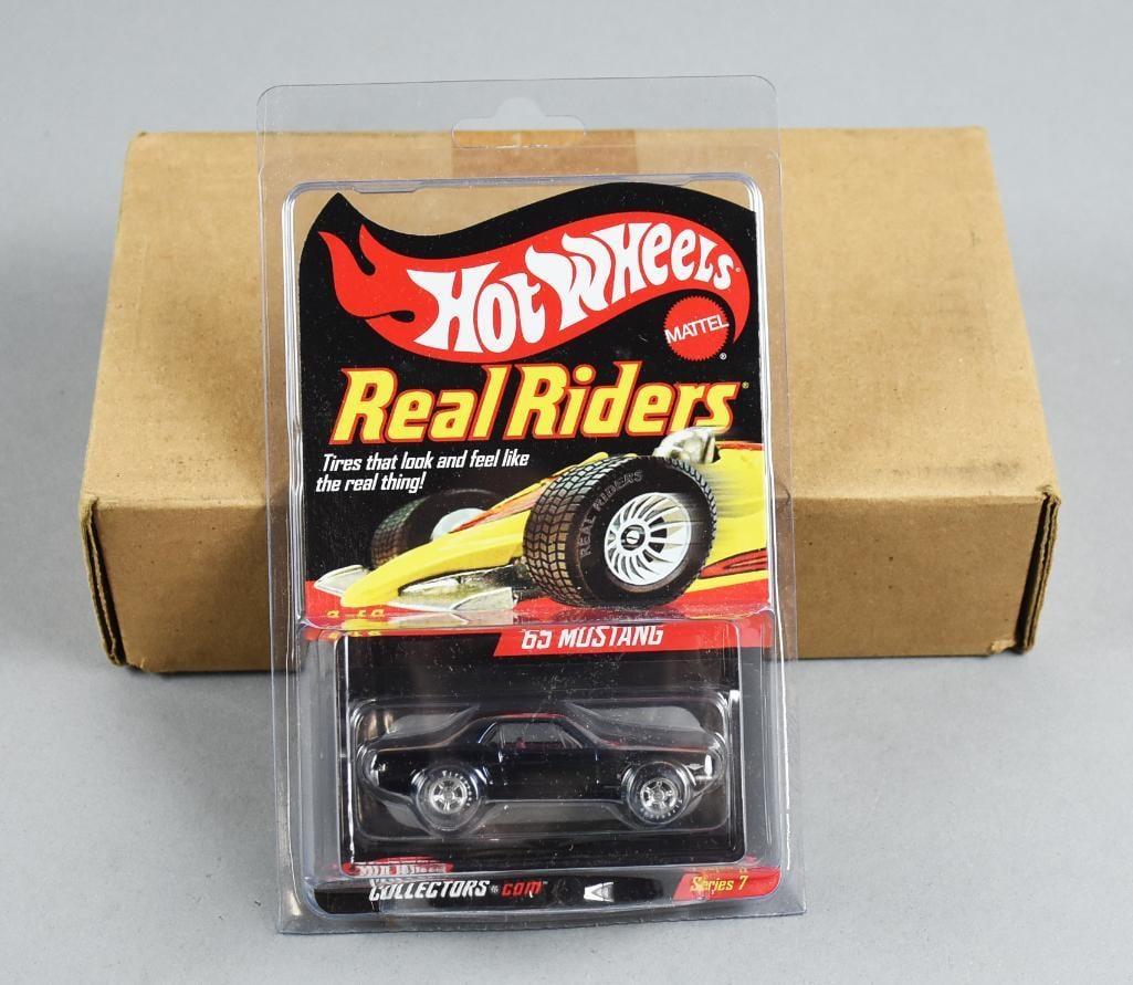 2007 M Hot Wheels RLC '65 Mustang Ltd Ed-MOC-NOS: Lot is a 2007 Mattel Hot Wheels Redline Club '65 Mustang Limited Edition MOC-NOS. Number 3437/10,000. Single owner collection from the largest toy collector on the West Coast.
