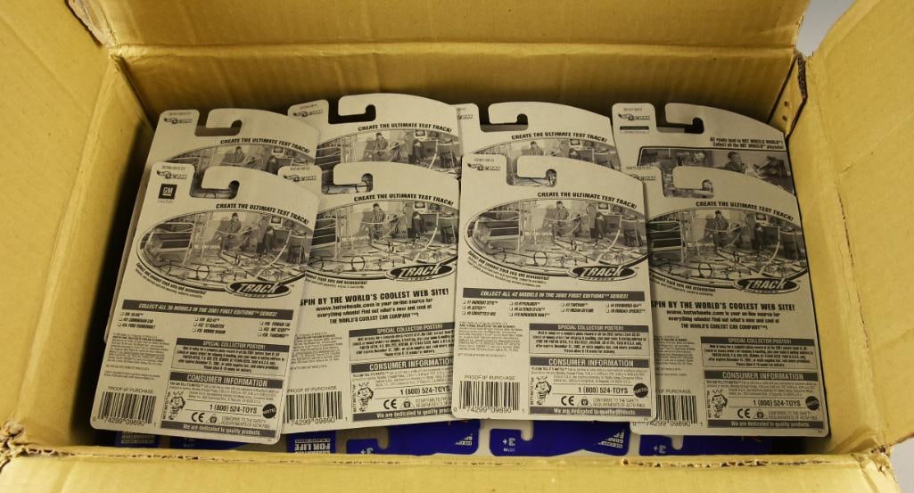 (123) 2000s Mattel Hot Wheels Basic Assortment MOC-NOS: Lot is 123 2000s Mattel Hot Wheels Basic Assortment-MOC-NOS. Single owner collection from the largest toy collector on the West Coast.