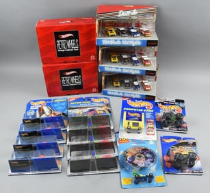 1990s-00s Mattel Hot Wheels, Multi Packs & CD Rom-MIP-NOS