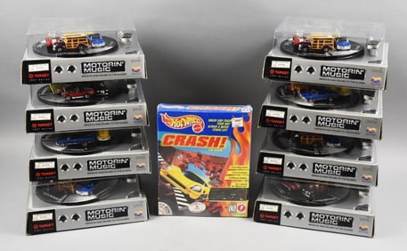 (8) 1996 Mattel Hot Wheels Motorin' Music Ltd Ed-MIP-NOS