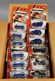 (72) 2000s Mattel Matchbox Basics PLUS Die-Case MOC-NOS