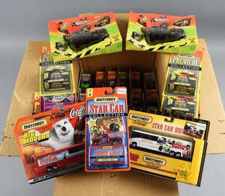 (41) 1990s Mattel Tyco Matchbox Assortment - MOC-NOS