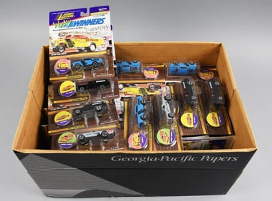 (55) 1996 Johnny Lightning Wacky Winners Die-Cast-MOC-NOS