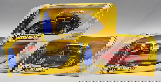 (3) 2006 Jada Toys VDubs Die-Cast MIB-NOS