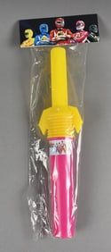 Vintage Power Rangers Plastic Expandable Sword Import-MIP-NOS