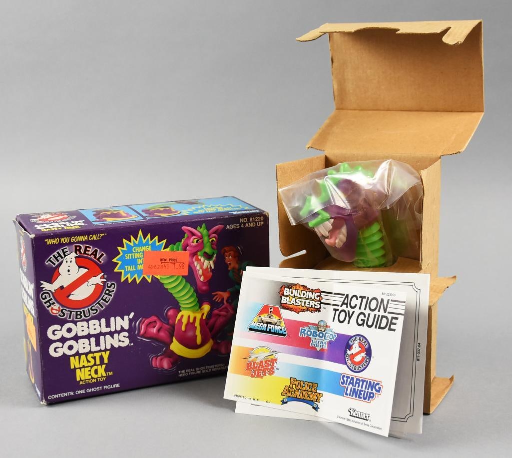 1990 Kenner Ghostbusters Gobblin' Goblins-MIB: Lot is a 1990 Kenner Ghostbusters Gobblin' Goblins MIB. Single owner collection from the largest toy collector on the West Coast.