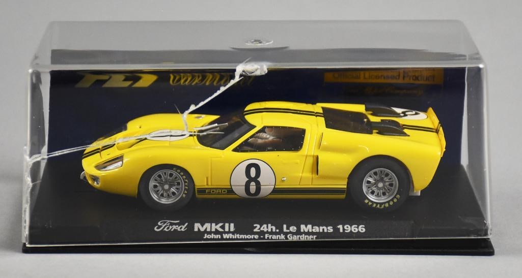 Fly Car Models, Ford MKII Le Mans 1966 1:43 Die-Cast - MIB-NOS: Lot is a Fly Car Models, Ford MKII Le Mans 1966 1:43 Die-Cast - MIB-NOS. Single owner collection from the largest toy collector on the West Coast.