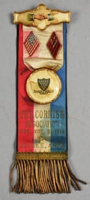 1913 The Cornish Association USA - UK Convention Ribbon