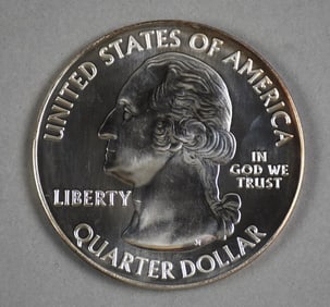 2016 5 Ounce Silver Washington/Roosevelet Quarter -