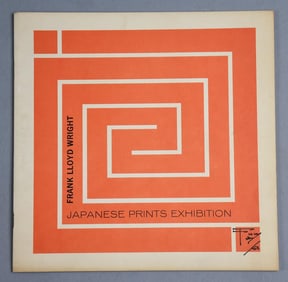 1962 Frank Lloyd Wright Japanese Prints Exhibition Booklet