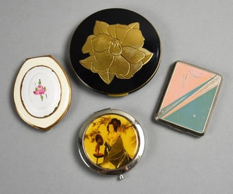 Vintage Ladies Makeup Compacts, REX, Elgin and More