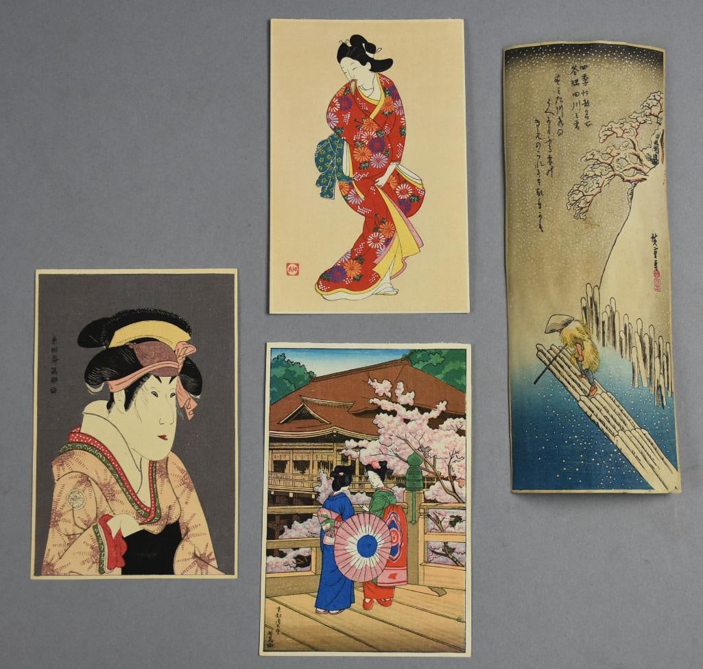 Japanese Woodblock Prints - Assorted Artists (1 of 6)