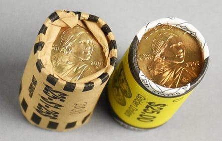 2001, 05 Sacagawea Dollar US Mint Rolls-Uncirculated