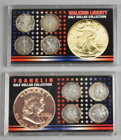 Walking Liberty Half Dollar & Franklin Half Dollar Collections