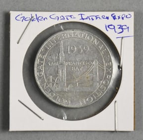 1939 Golden Gate International Exposition Aluminum Token