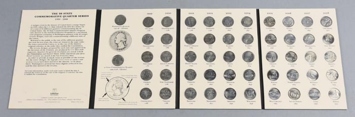 Littleton Coin Co. 50 State Commemorative Coin Collection-Full