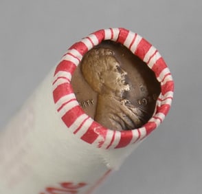 1920s Wheat Pennies - Bank Rolled - Unsorted