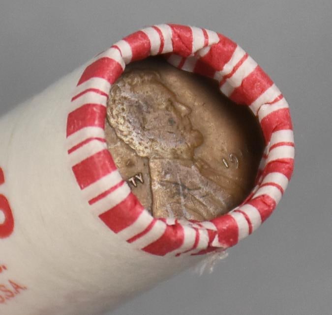 Wheat Pennies -Teens Bank Rolled-Unsorted (1 of 4)