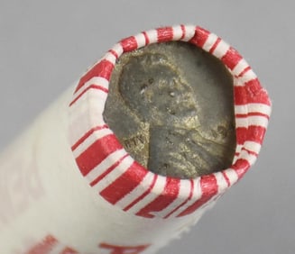1943 Steel Wheat Pennies - Bank Rolled-Unsorted