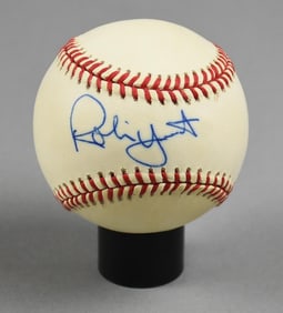 Robin Yount Hall of Fame MLB Player Signed Baseball