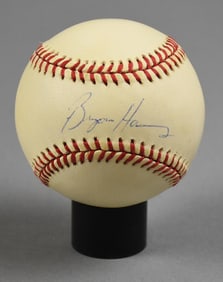 Bryan Harvey MLB Relief Pitcher Signed Baseball