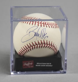 2012 Bobby Abreau Angels ST Signed Baseball-MLB Hologram