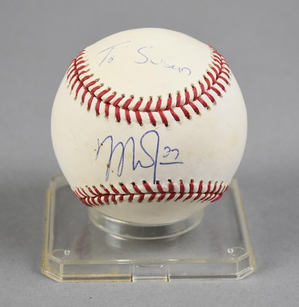 Anaheim Angels Mike Trout Signed Baseball (1 of 6)