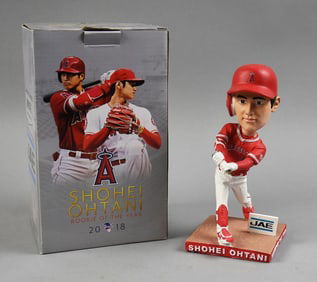2018 Shohei Ohtani Rookie of the Year Bobblehead - MIB