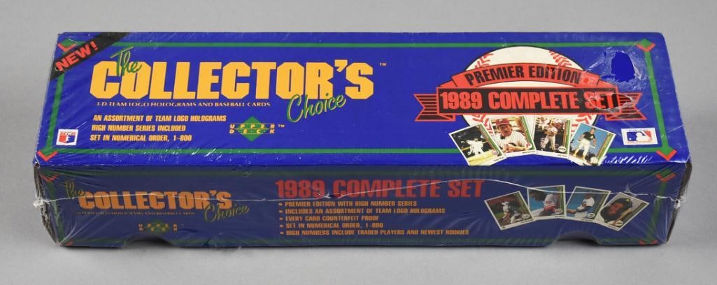 1989 Upper Deck Factory Sealed Complete Set Collector's Choice (1 of 5)