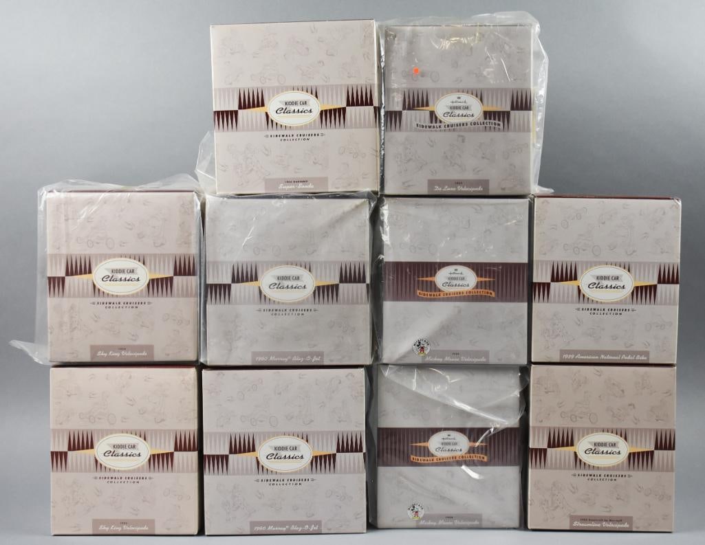 (10) 2000s Hallmark Kiddie Car Classics Keepsakes MIB-NOS (1 of 5)