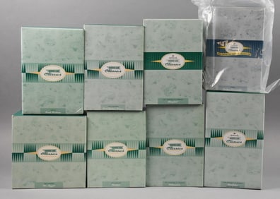 (8) 1990s Hallmark Kiddie Car Classics Keepsake Ornaments-MIB