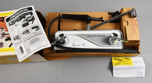 Vintage Dishmaster Imperial Four Faucet Combo