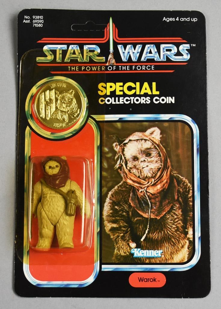 1984 Kenner Star Wars POTF Warok Coin 92A Back Unpunched (1 of 3)