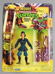 1992 Playmates TMNT Princess Mitsu - MOC - NOS
