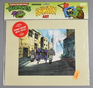 1991 Murakami-Wolf-Swenson TMNT Original Animation Art-MIP-NOS