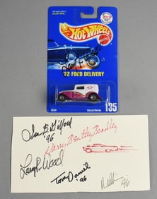 Hot Wheels Larry Wood '32 Ford Delivery & Other Designer Signatures