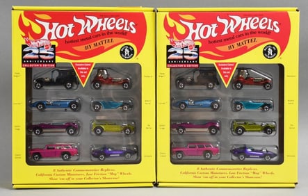 Hot Wheels Ltd Ed 25th Anniversary Collector's Edition-MIB-NOS