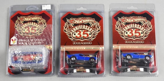 2002 Mattel Hot Wheels 35th Anniversary Ltd Ed-MIB-NOS
