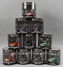 (5) 2003 Mattel Hot Wheels Ltd Ed Oil Can Die Cast-MIP-NOS