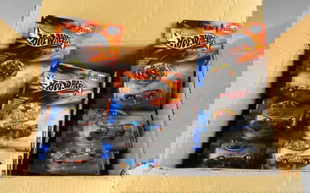 (79) 2000s Mattel Hot Wheels Die-Cast Assortment-MOC-NOS