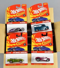 2000s Mattel Hot Wheels Classics Factory Case-MOC-NOS