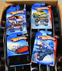 (128) 2000s Mattel Hot Wheels Assortment - MOC-NOS